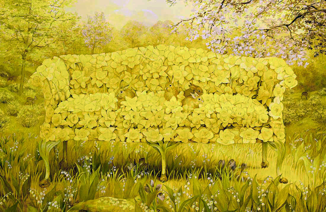 Daffodil Settee